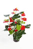 Kunstplant Anthurium Red Deluxe 78 cm