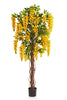 Kunstplant Wisteria Liana Yellow 180 cm