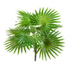 Kunstplant Fan Palm Bush 35 cm