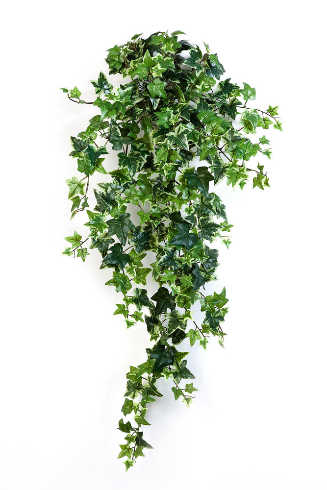 Kunst Hangplant Variegated Ivy 90 cm