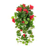 Kunst Hangplant Geranium Cascade Red
