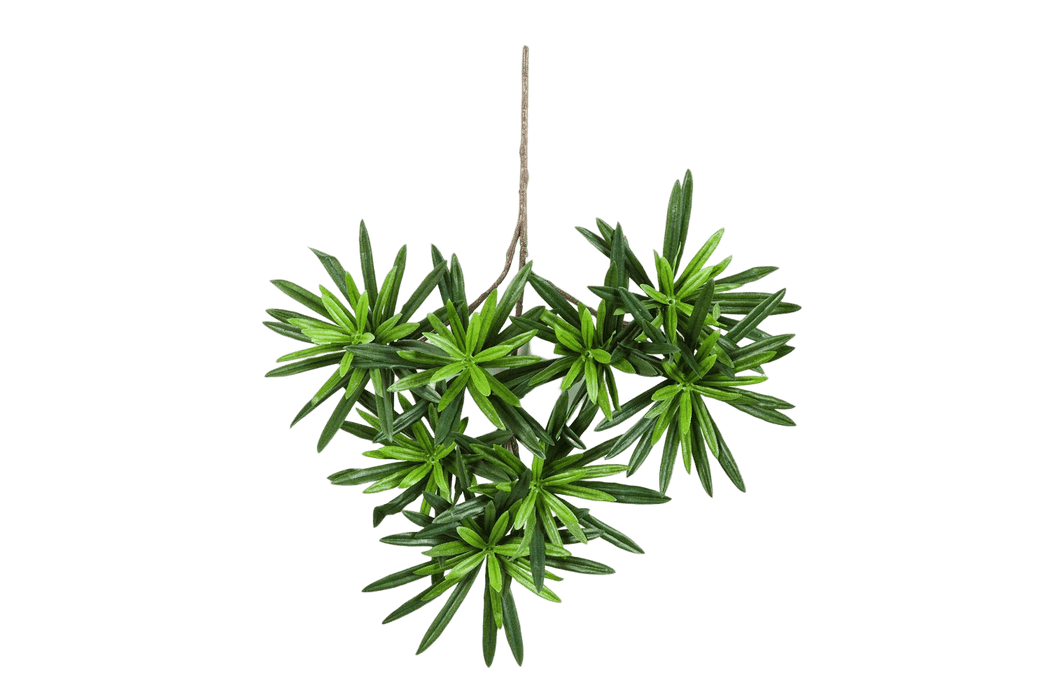 Kunstplant Flame Retard. Podocarpus Spr 35 cm
