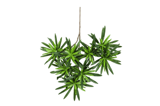 Kunstplant Flame Retard. Podocarpus Spr 35 cm