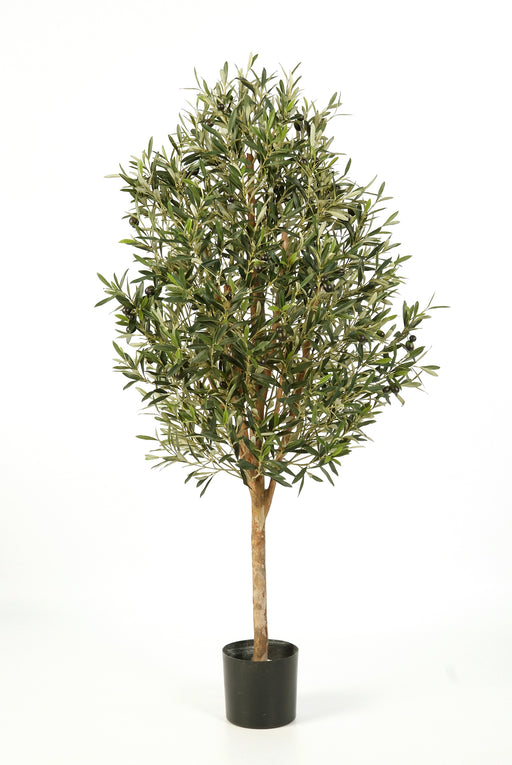Kunstplant Natural Olive Vine Tree with Fruits 140 cm