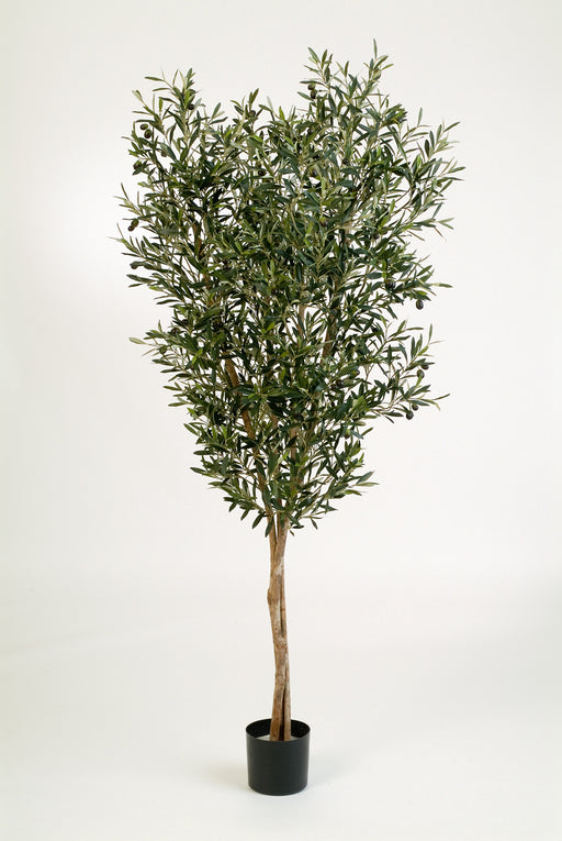 Kunstplant Natural Olive with Fruits 120 cm