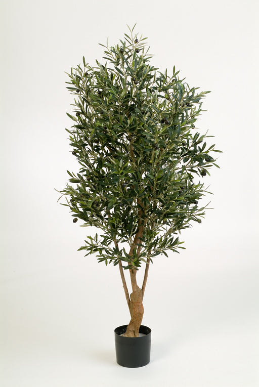 Kunstplant Twisted Olive Fruits 120 cm