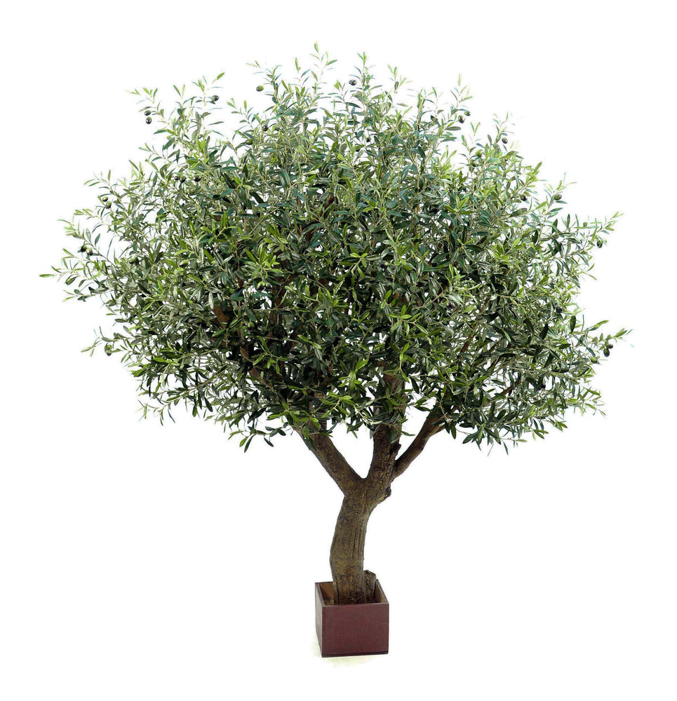 Kunstplant Natural Olive Tree Poly Trunk with Fruits 210 cm