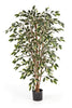 Kunstplant Variegated Ficus Nitida 120 cm