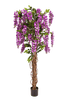 Kunstplant Wisteria Liana Purple 180 cm