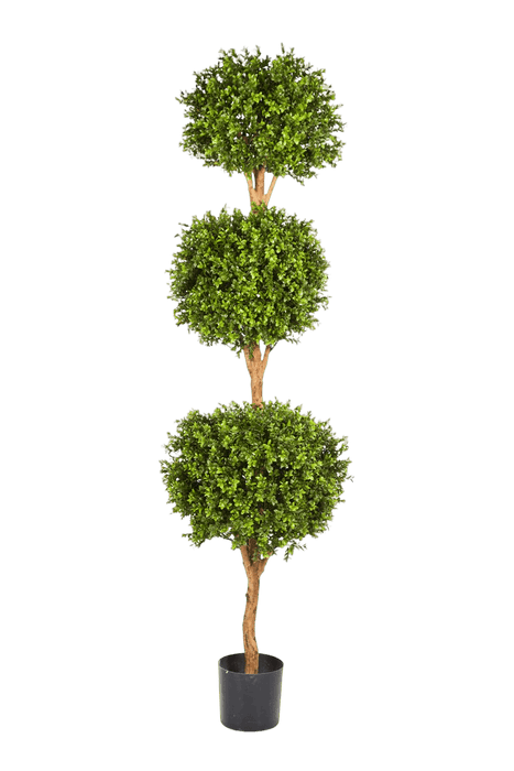 Kunstplant Boxwood Triple Ball Tree 190 cm